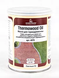 BORMA WACHS (Борма) Thermowood Oil Масло для термодревесины