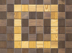 Мозаика с расшивочным швом на сетке. Пиксели квадратной формы. Размеры одного пикселя 50х50 мм